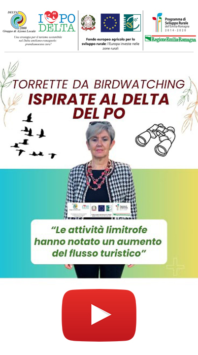 LE TORRETTE PER IL BIRDWATCHING CHE SI ISPIRANO AL CANNETO DEL DELTA DEL PO