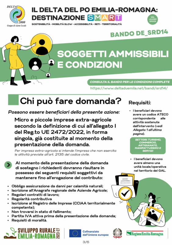 Infografica Sintesi - Bando SRD14