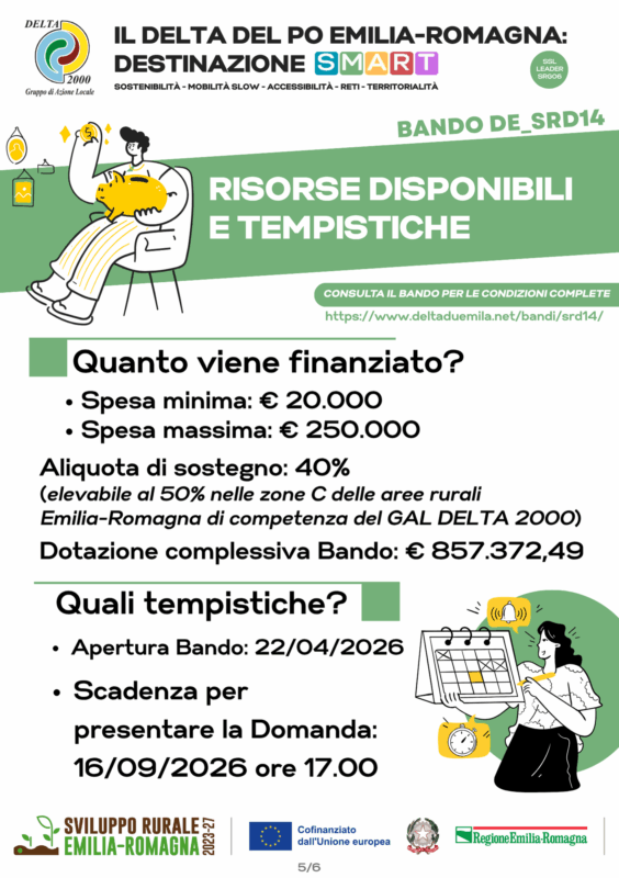 Infografica Sintesi - Bando SRD14