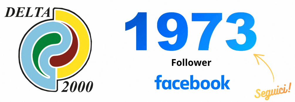 DELTA 2000 è quasi a 2000! Raggiungiamo i 2000 follower su Facebook :)