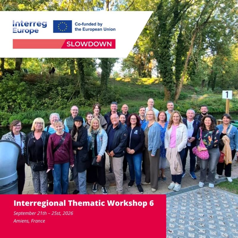 SlowDown ITW6 22-24 settembre 2026 ad Amiens, Francia