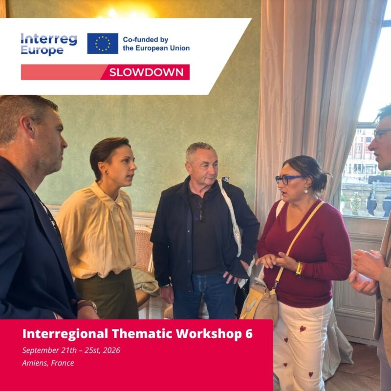 SlowDown ITW6 22-24 settembre 2026 ad Amiens, Francia