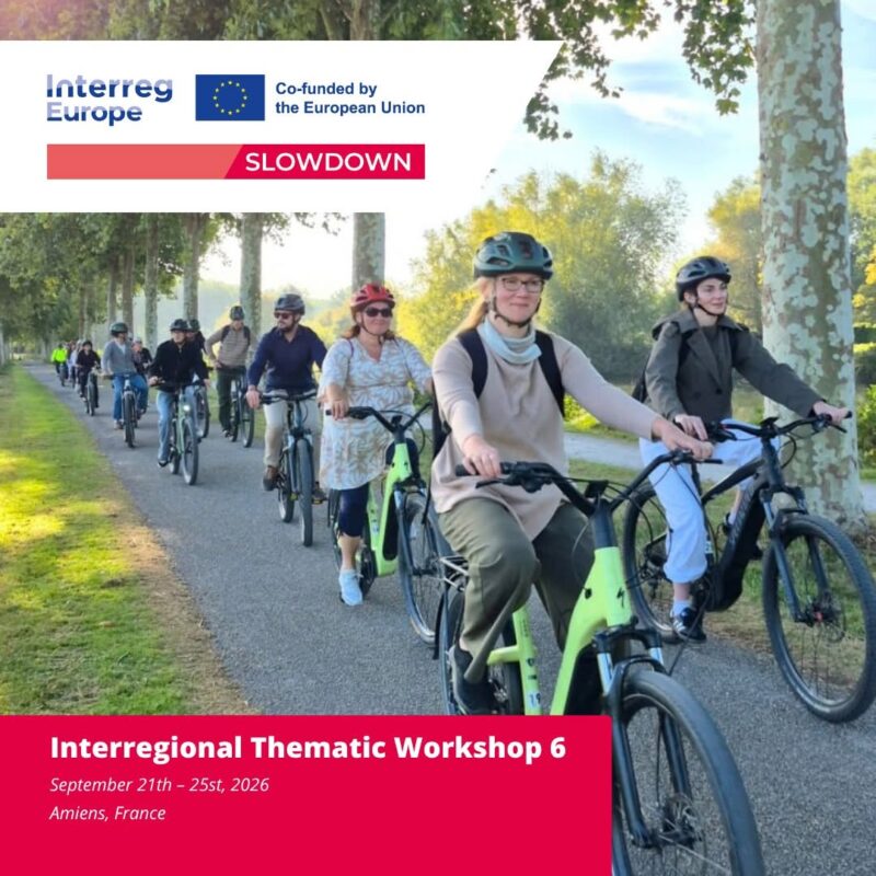 SlowDown ITW6 22-24 settembre 2026 ad Amiens, Francia