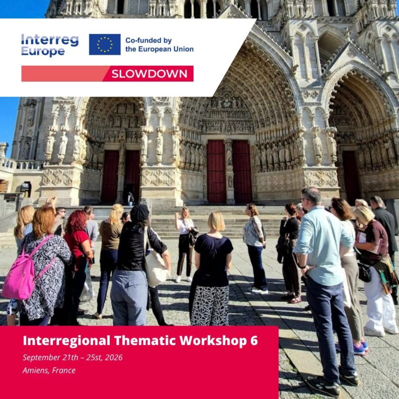 SlowDown ITW6 22-24 settembre 2026 ad Amiens, Francia