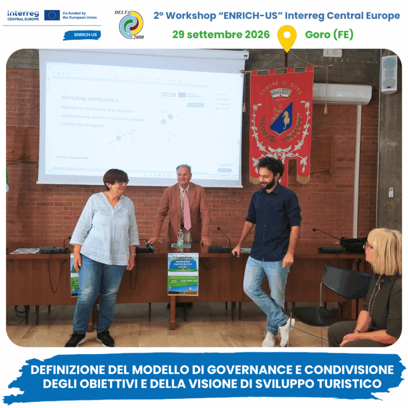 Svolto 2° Workshop ENRICH-US 29 settembre 2026 a Goro FE
