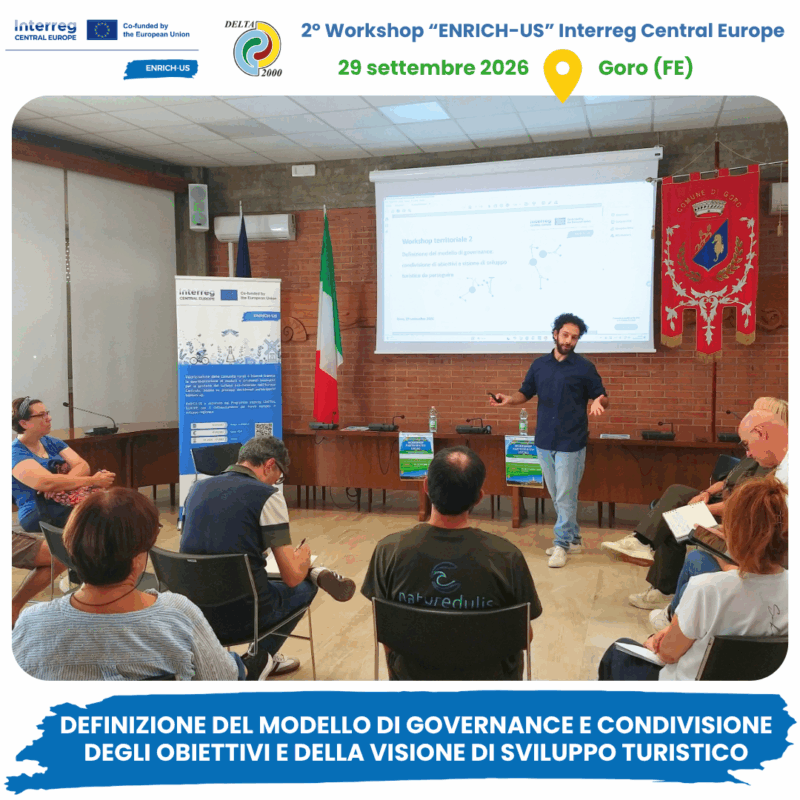 Svolto 2° Workshop ENRICH-US 29 settembre 2026 a Goro FE