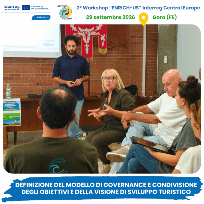 Svolto 2° Workshop ENRICH-US 29 settembre 2026 a Goro FE