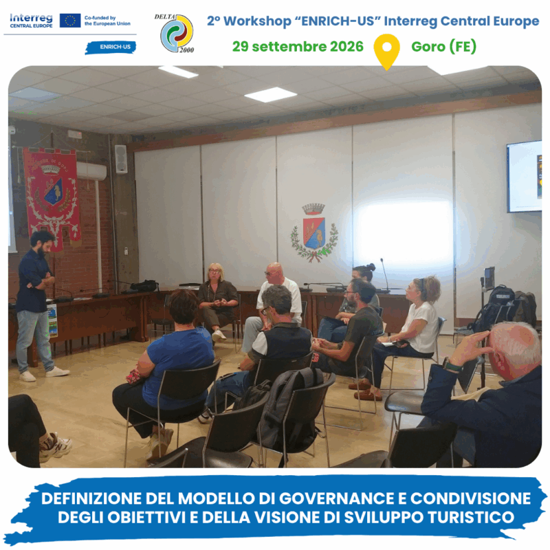 Svolto 2° Workshop ENRICH-US 29 settembre 2026 a Goro FE