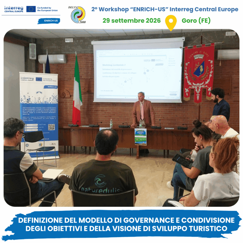 Svolto 2° Workshop ENRICH-US 29 settembre 2026 a Goro FE