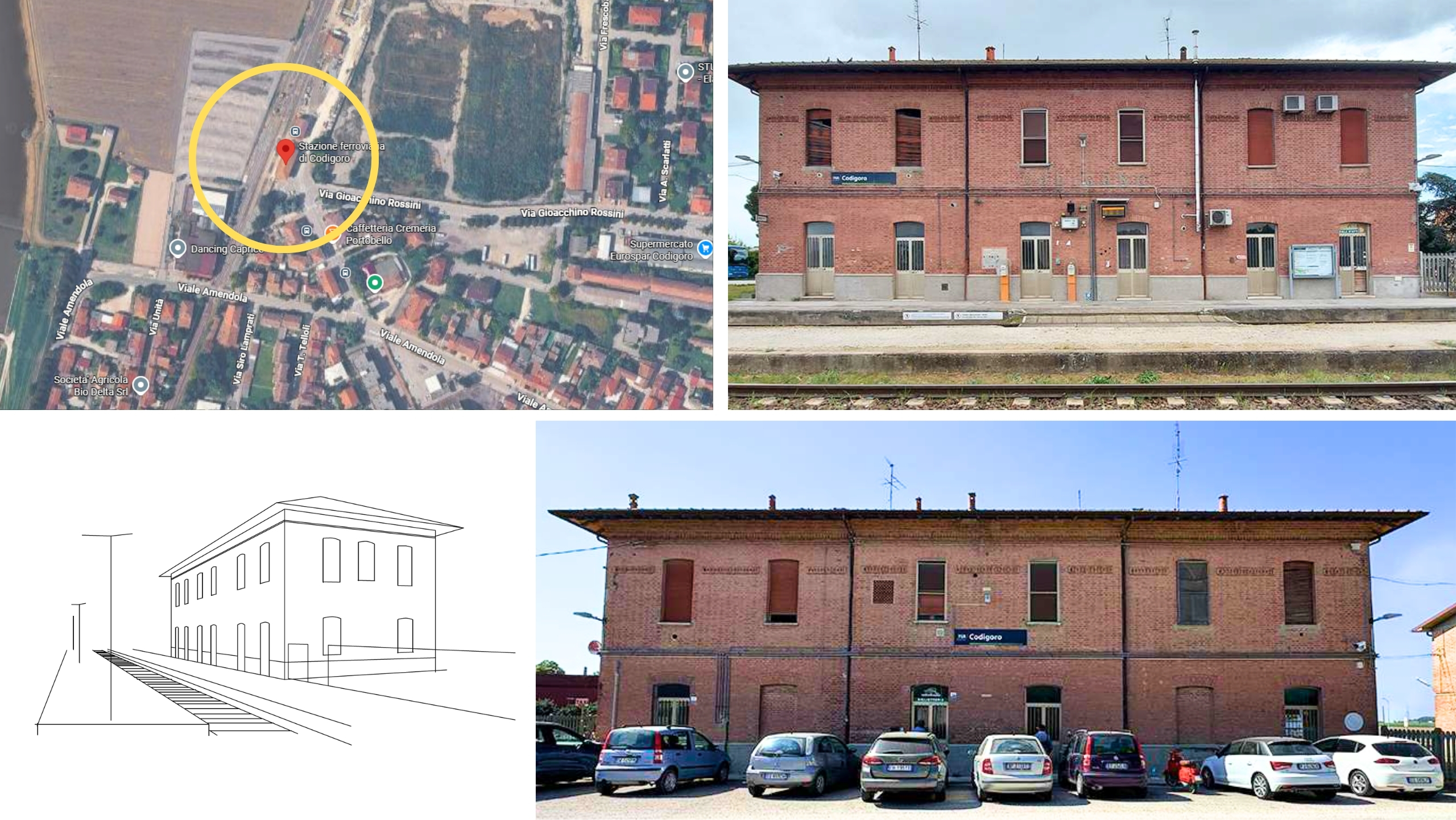 Stazione dei Treni di Codigoro (FE)