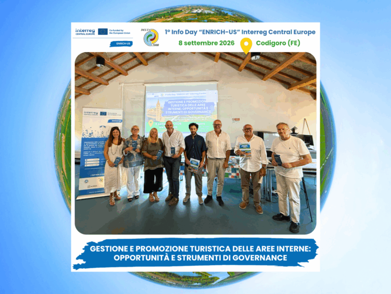 Svolto il 1° Info Day ENRICH-US 8 settembre a Codigoro