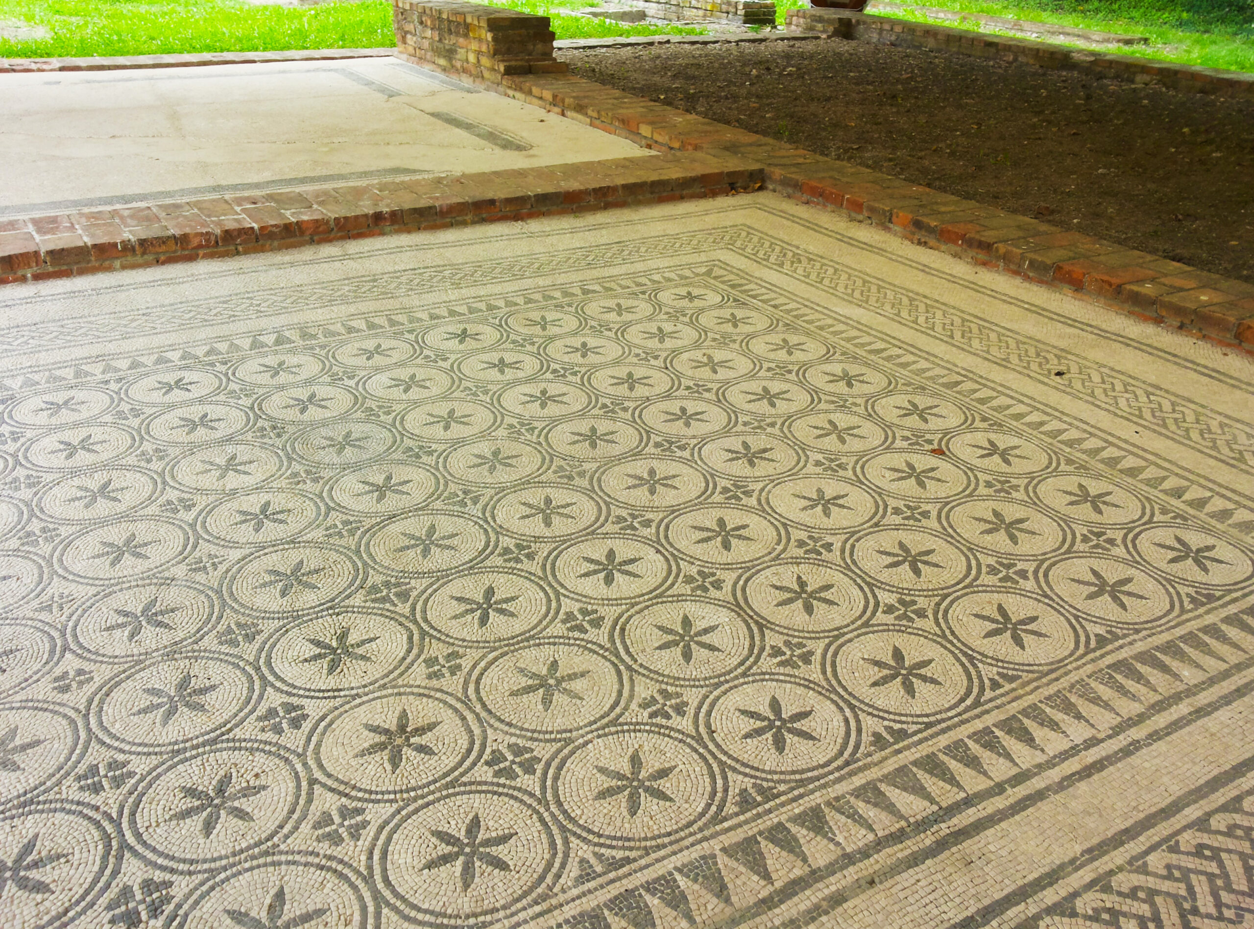 Villa Romana di Russi - pavimentazione stabile fattore