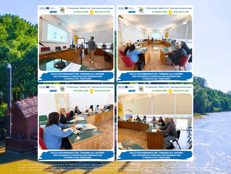 Svolto 3° Workshop ENRICH-US 13 ottobre 2026 a Riva del Po - Berra FE