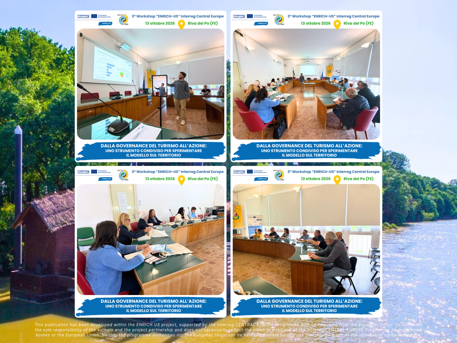 Svolto 3° Workshop ENRICH-US 13 ottobre 2026 a Riva del Po - Berra FE