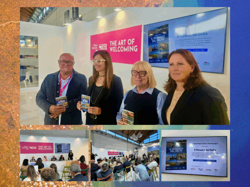 GAL DELTA 2000 fiera TTG Rimini guida lonely planet Il Mosaico del Delta