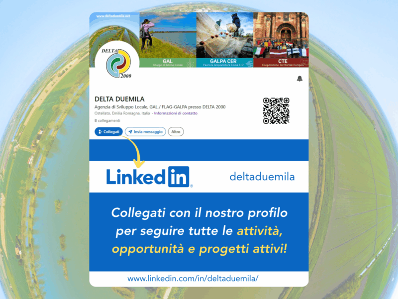 Collegati al nuovo profilo Linkedin di DELTA 2000