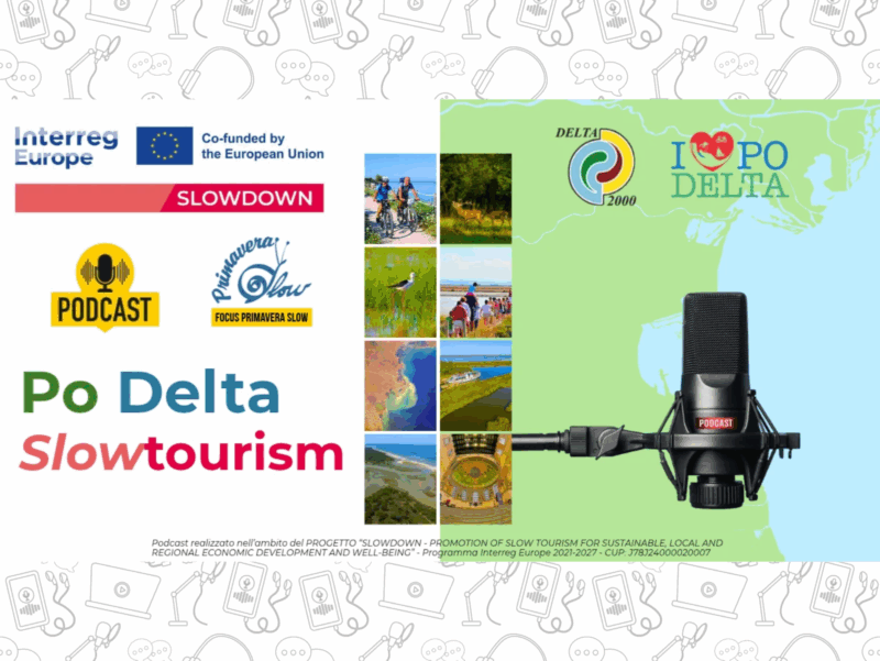 Ascolta la quarta puntata del podcast Po Delta Slow Tourism intervista a Luca Bianchi Primavera Slow