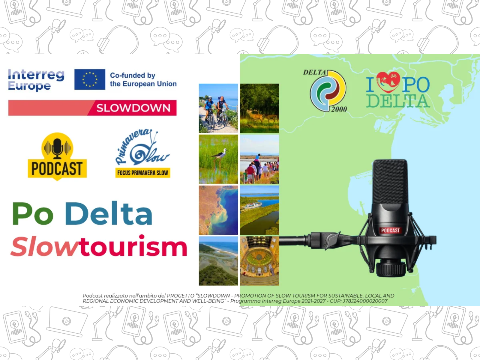 Ascolta la quarta puntata del podcast Po Delta Slow Tourism intervista a Luca Bianchi Primavera Slow