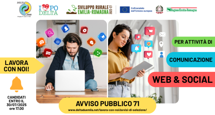 LAVORA CON NOI - PARTECIPA ALL'AVVISO PUBBLICO 71!