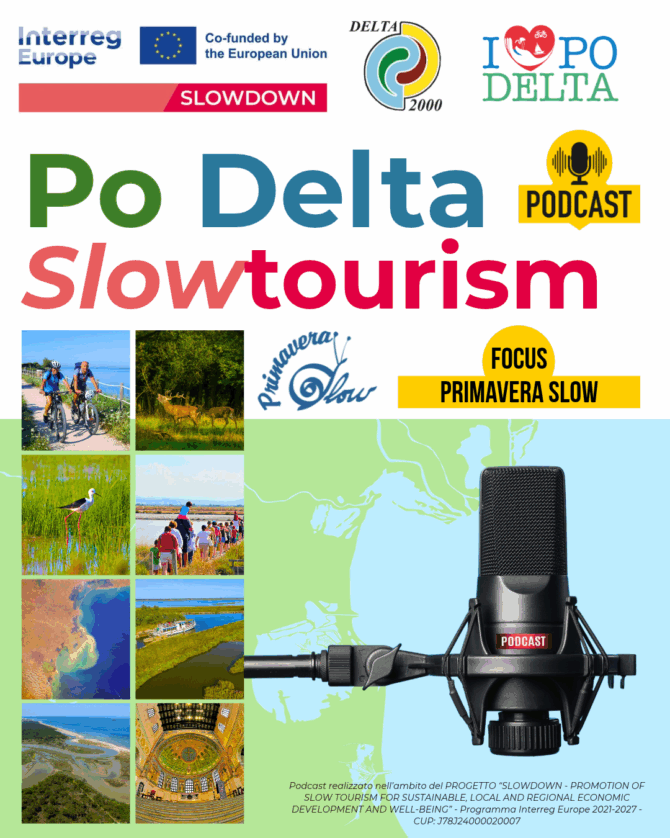 Online la nuova puntata del PODCAST “PO DELTA SLOW TOURISM”!